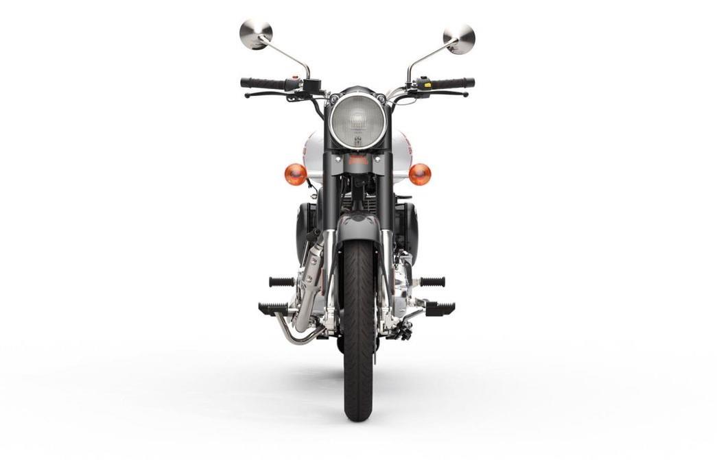 royal enfield classic metallo silver