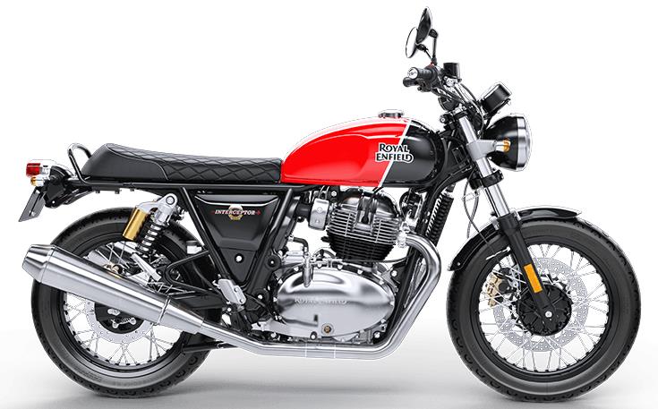 2020 Royal Enfield Interceptor 650 Ravishing Red Specs and Price