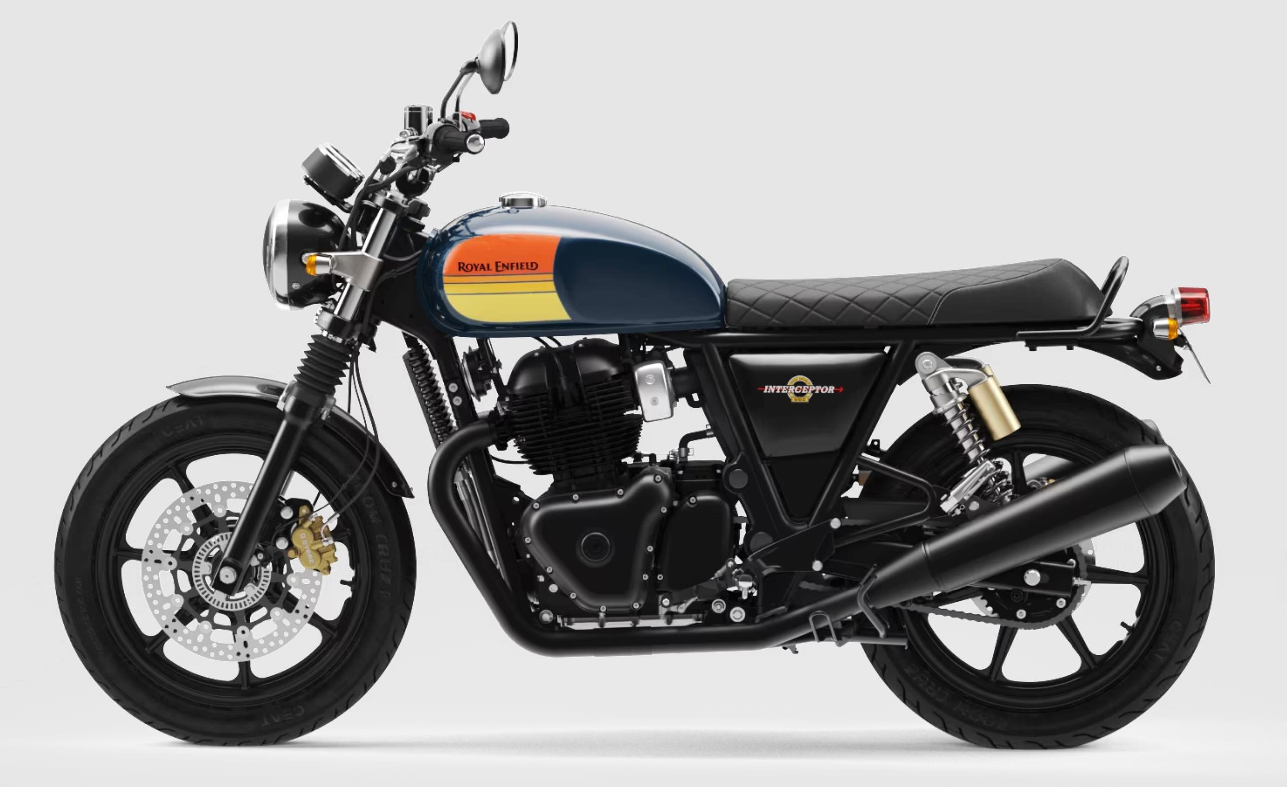 Royal Enfield Interceptor 650 Black Ray Price, Specs, Top Speed ...