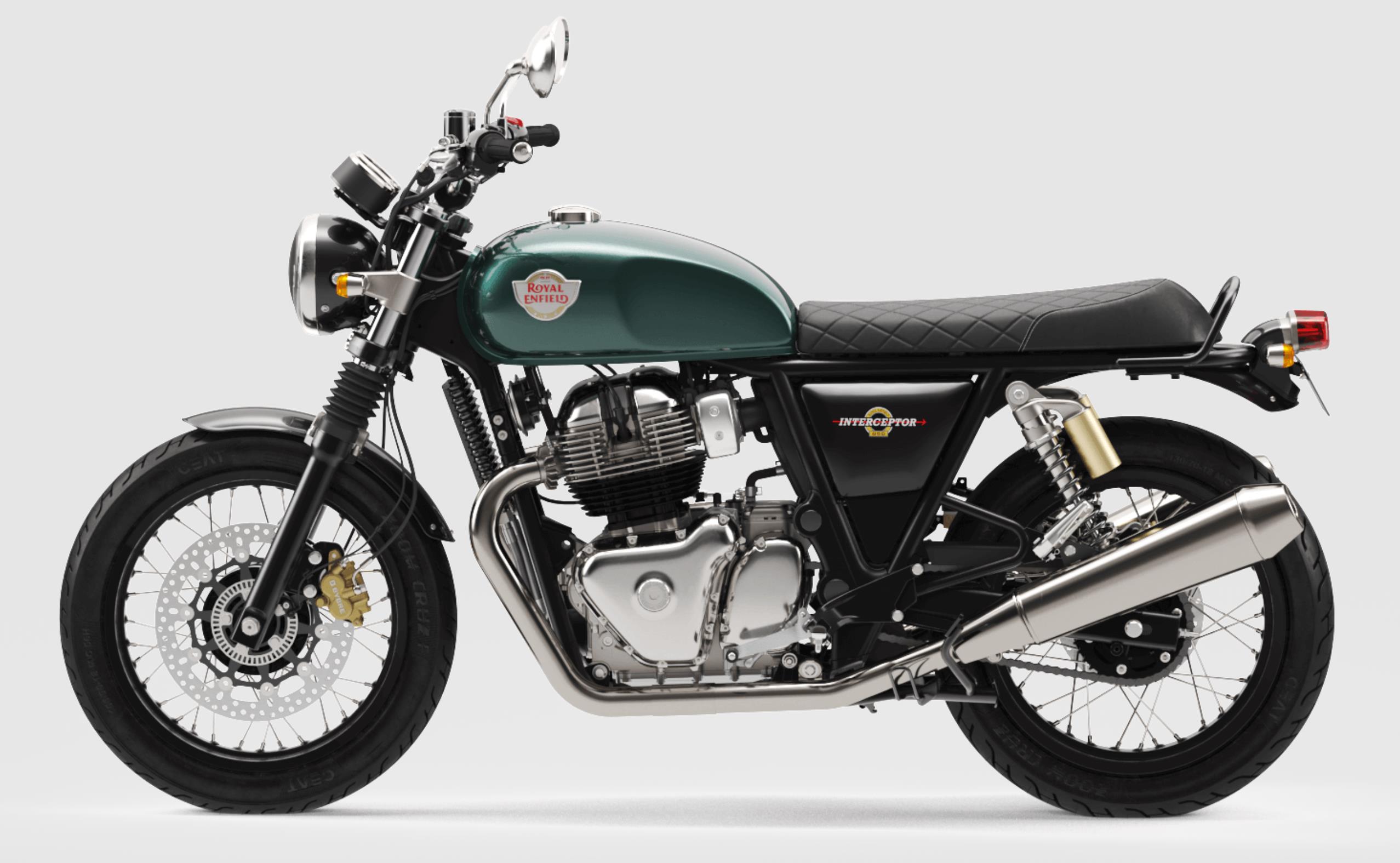 Royal Enfield Interceptor 650 Cali Green Price, Specs, Top Speed & Mileage in India
