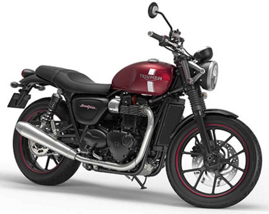 top case triumph street twin