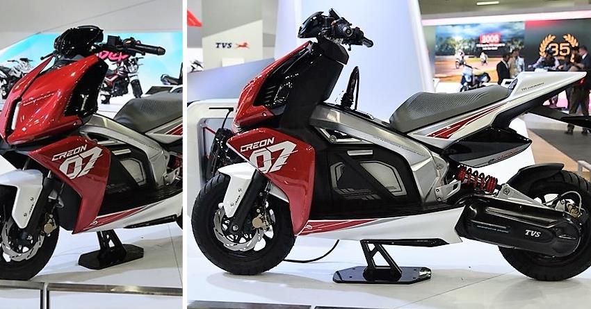 tvs creon electric scooter price