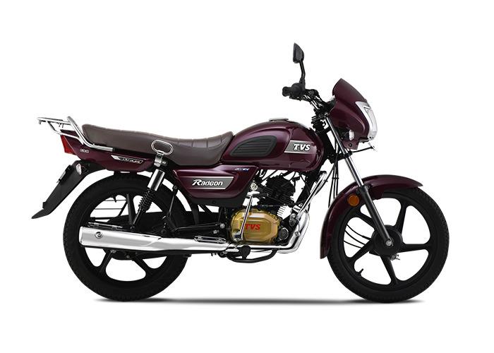 tvs radeon 110 on road price