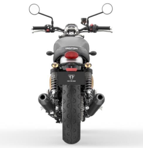 2024 Triumph Street Twin EC1 Price Specs Top Speed Mileage In India   Triumph Street Twin Ec1 Rear View 