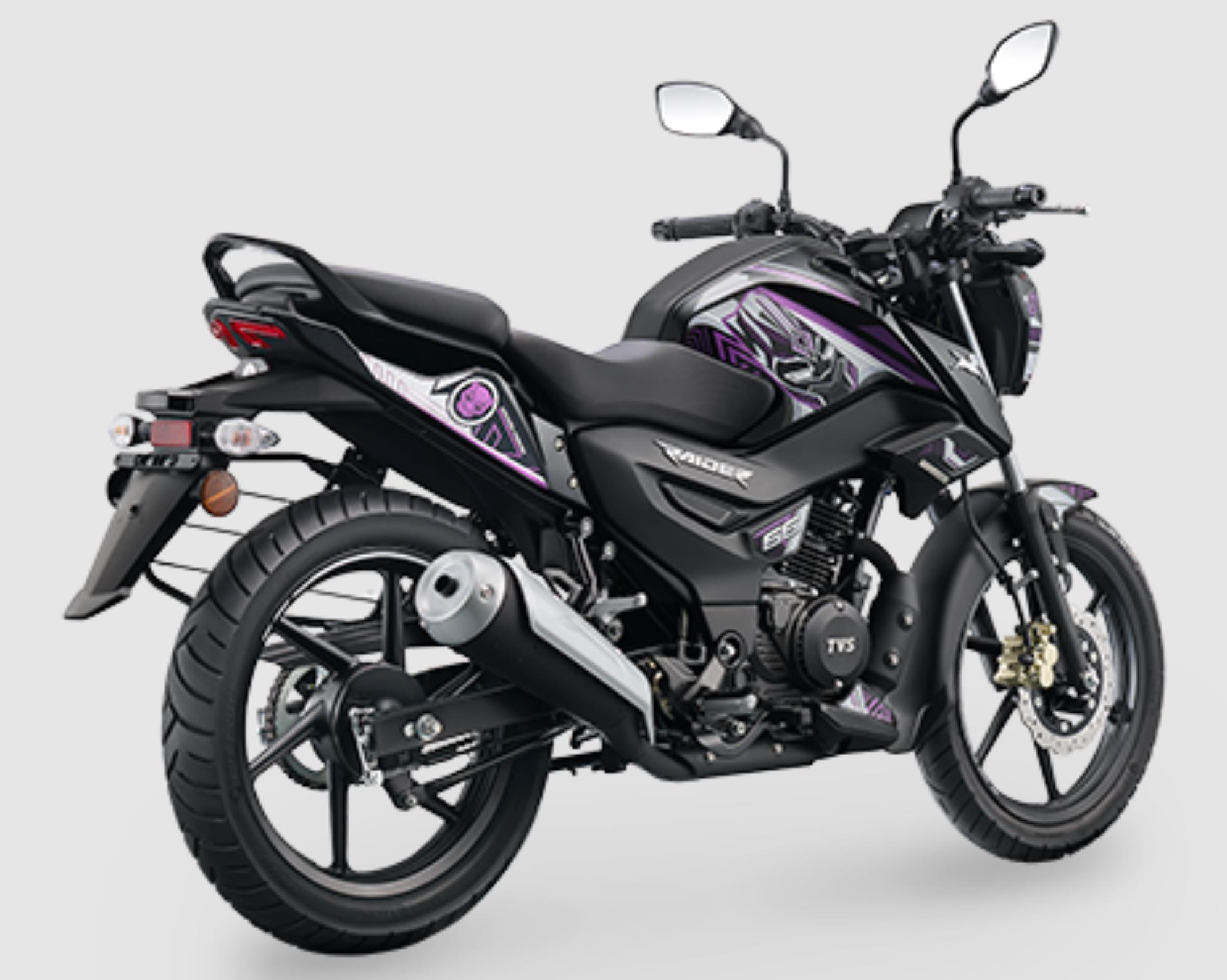 TVS Raider 125 Black Panther Edition Price, Specs, Top Speed & Mileage ...