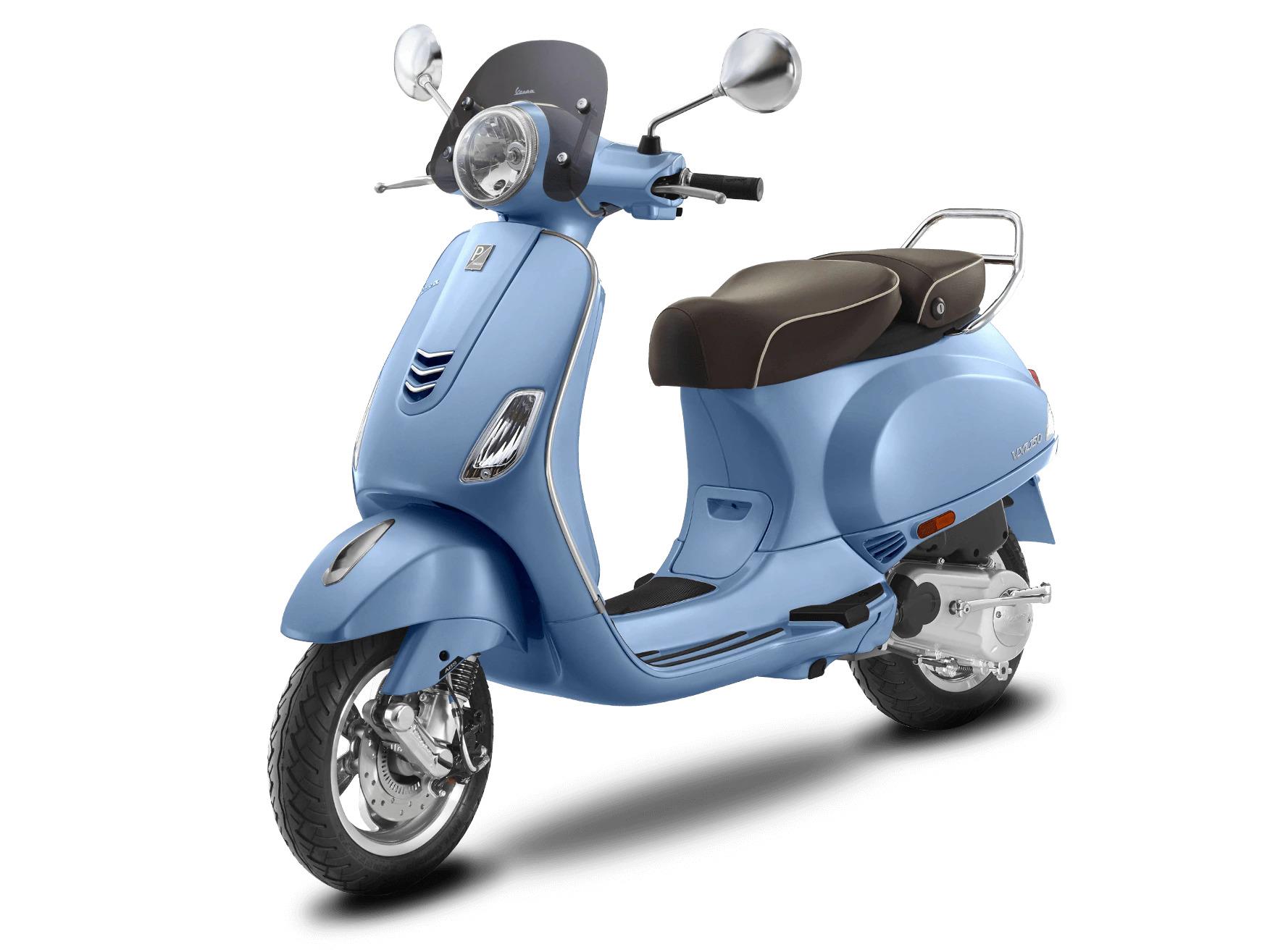 Итальянский мопед Vespa 2020 фиолетовая