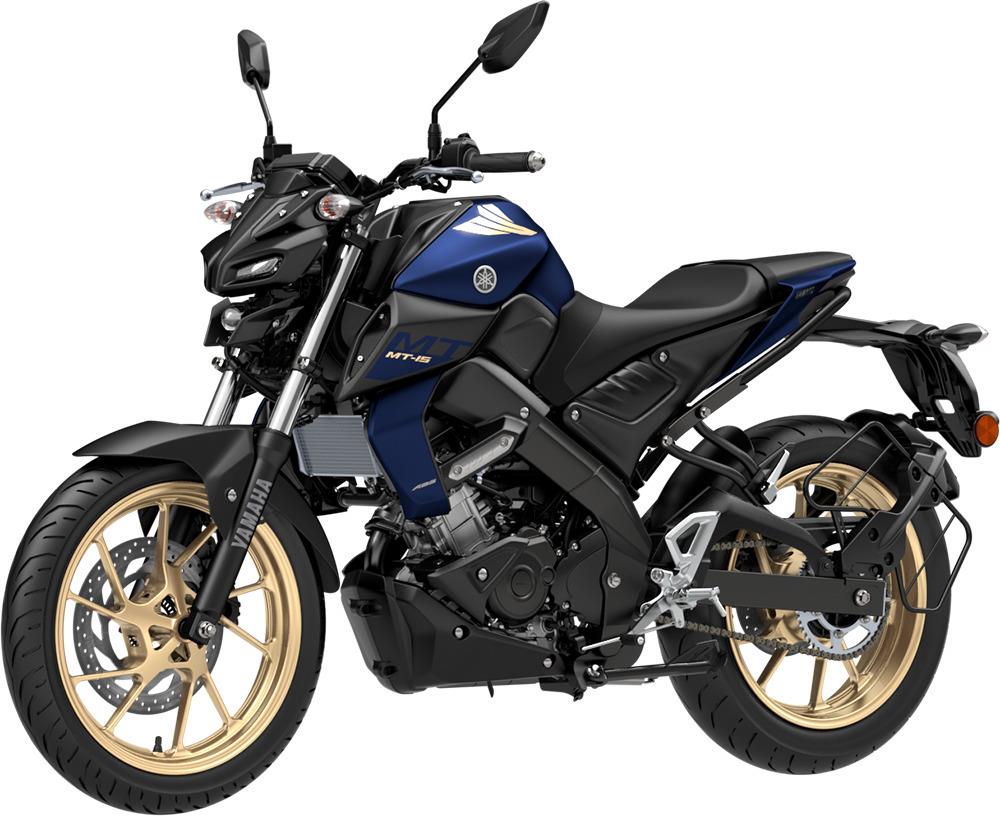 Yamaha MT 15 CYW Matt Blue Price Specs Top Speed Mileage In India