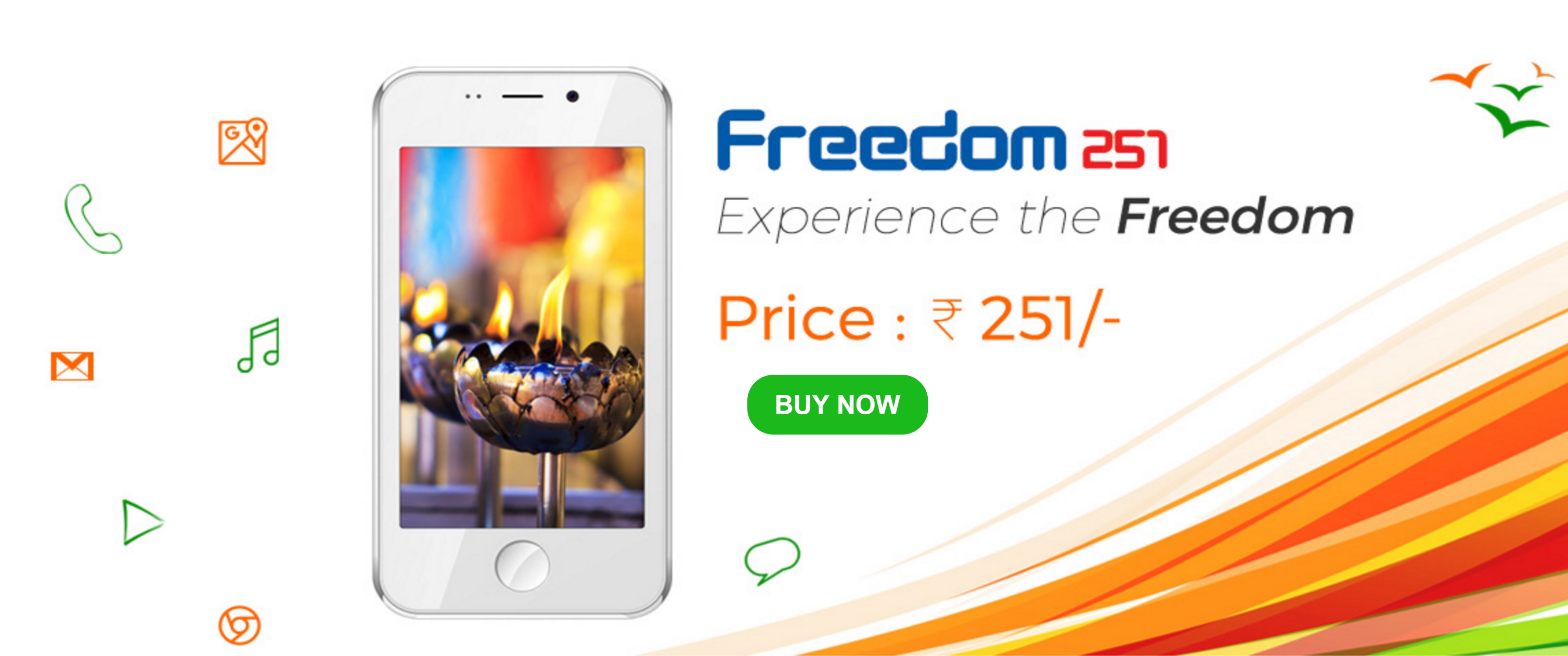 Ringing Bells Freedom 251 Specs & Price in India