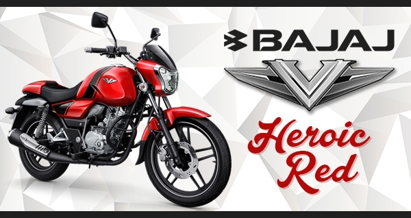 It's Official: Bajaj V Now Available in New Heroic Red Shade