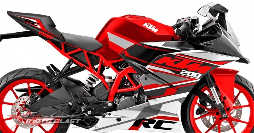 KTM RC 200 Red Spirit Edition by MotoBlast