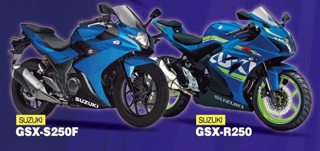 Latest Rendering - Suzuki GSX-S250F and GSX-R250
