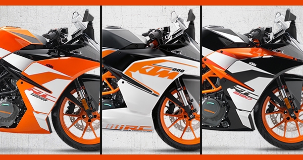New Shades Unveiled for 2017 KTM RC Series