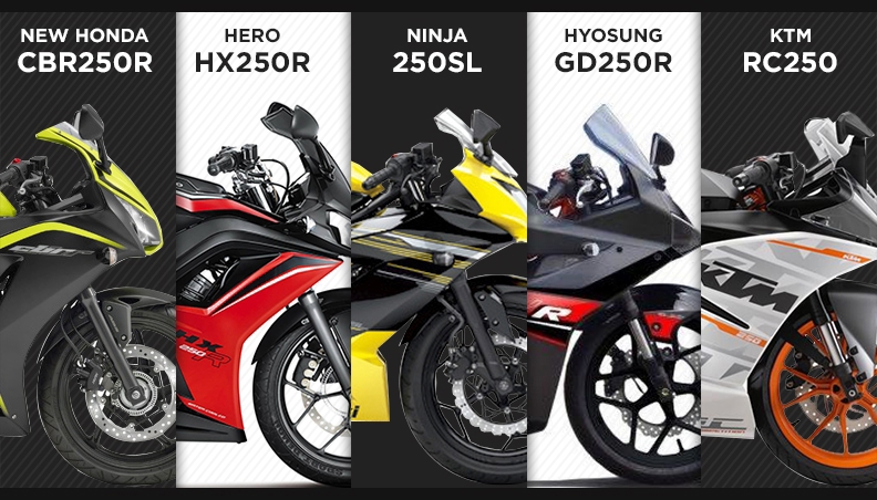 Top 5 Most-Awaited 250cc 1-cylinder Sport Bikes in India