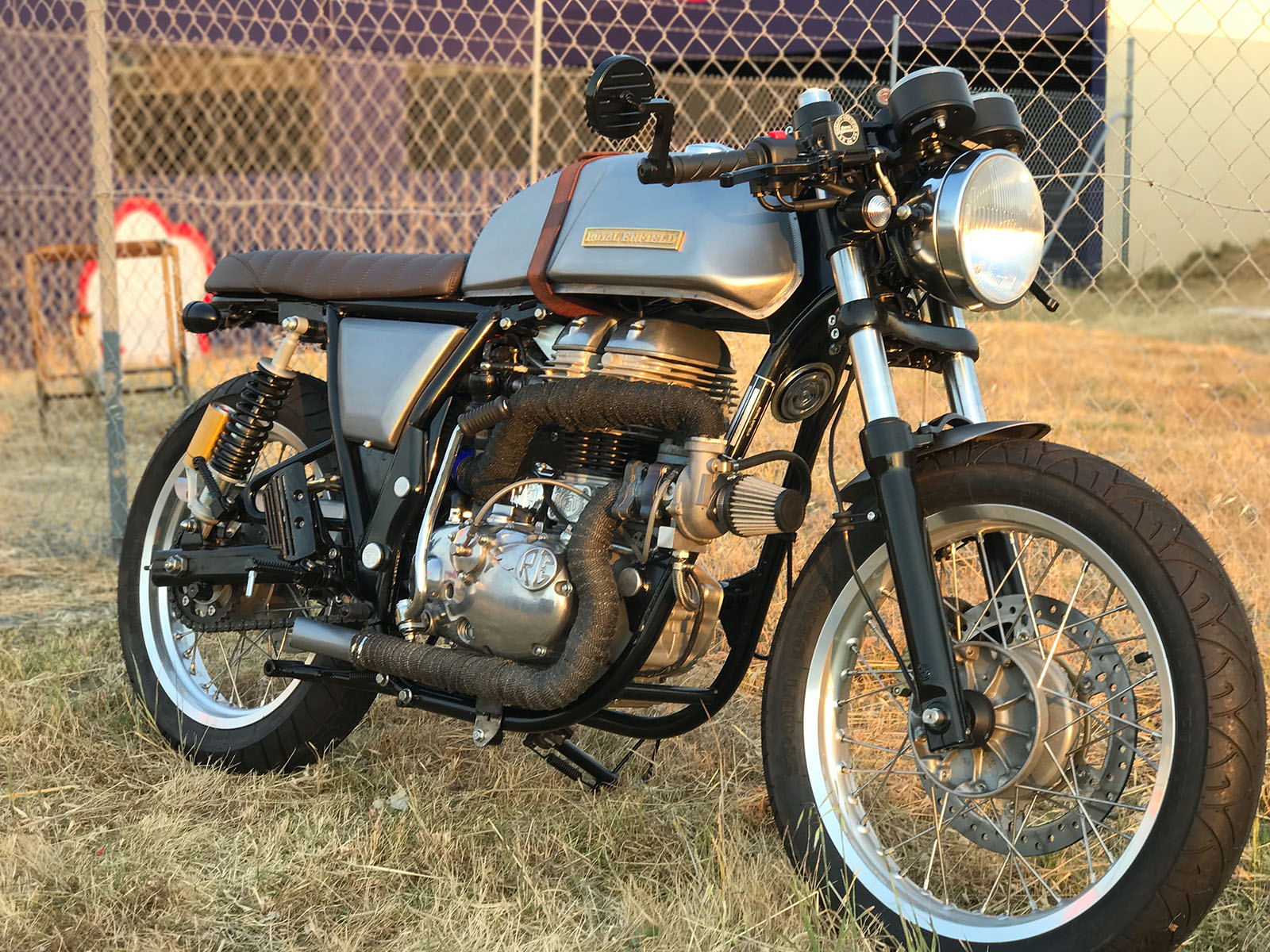 Turbocharged Royal Enfield Continental GT-T by MotoMax