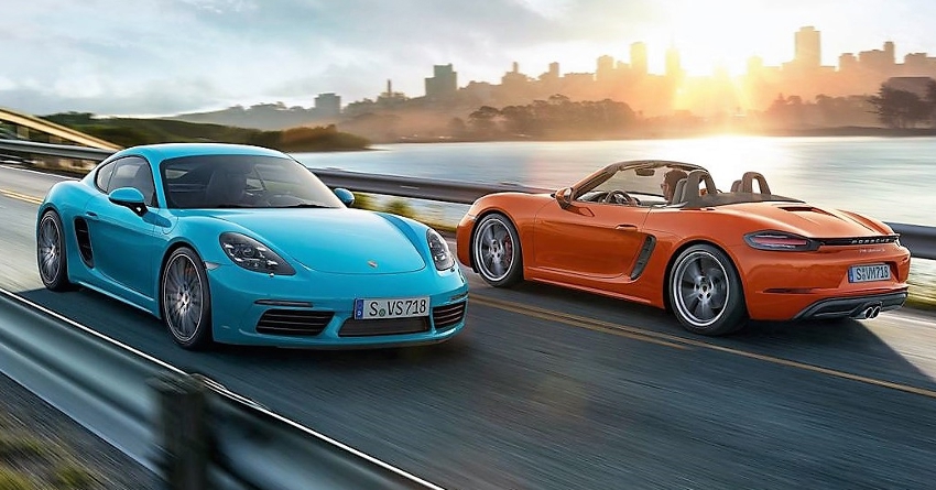 Porsche 718 Cayman & 718 Boxster Officially Launched In India