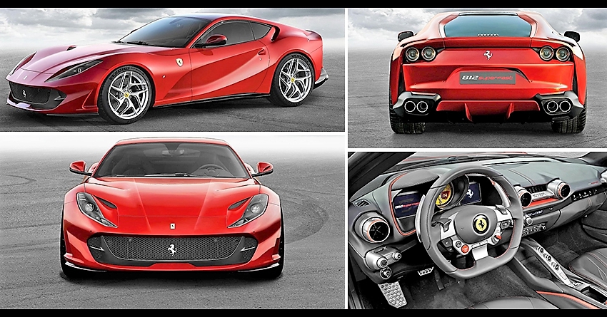 Ferrari 812 Superfast Officially Launched in India @ INR 5.20 Crore
