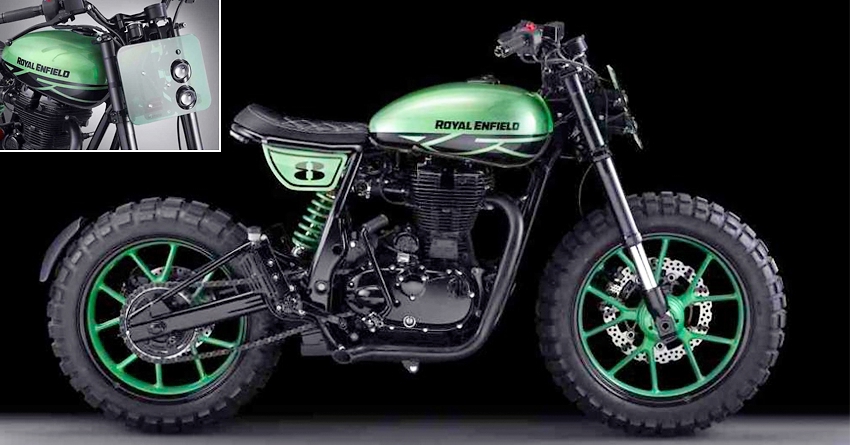 Custom Classic 500 Green Fly by Royal Enfield Spain