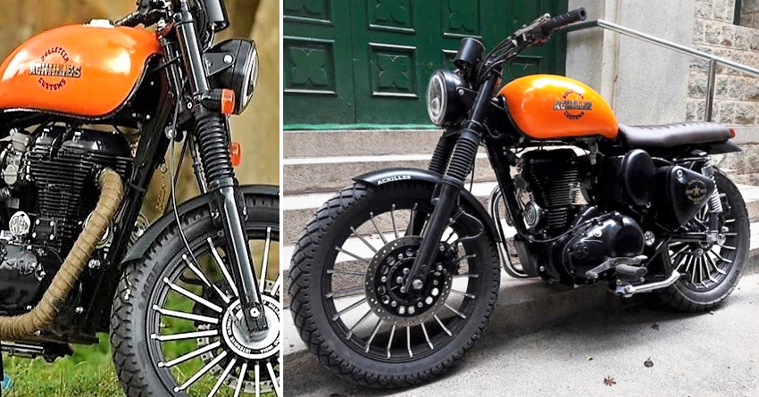 Royal Enfield Classic 350 Achilles Edition by Bulleteer Customs
