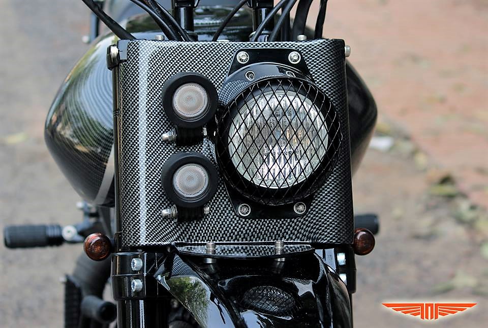 Meet 29HP Storm Shadow 535 - Based on the Royal Enfield Classic Motorcycle - snap