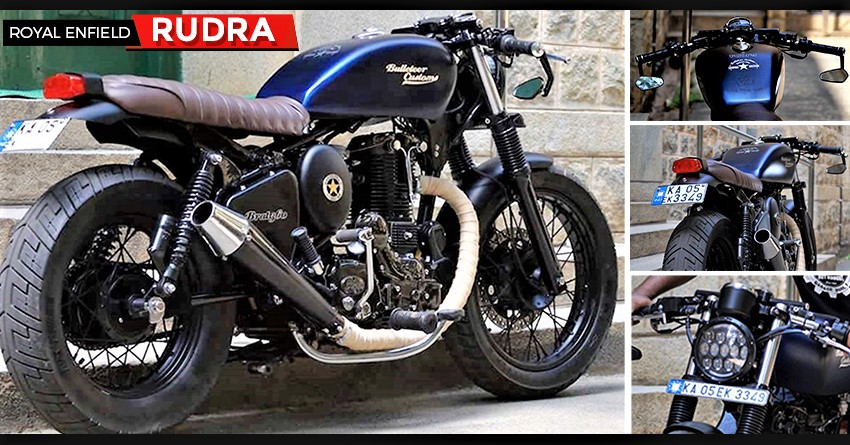 350cc Modified Royal Enfield Thunderbird 'Rudra' by Bulleteer Customs
