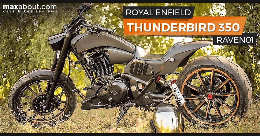 Royal Enfield Thunderbird 350 RAVEN01 by Raven Custom Motorcycles