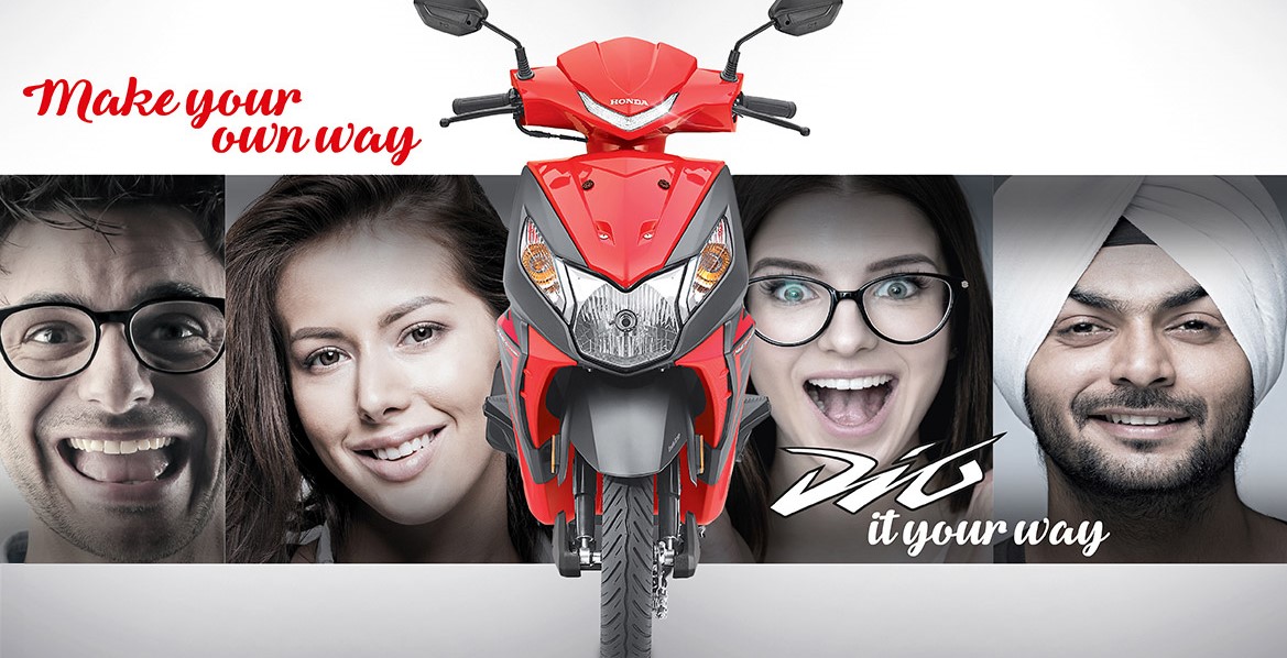 2017 Honda Dio Launched in India @ INR 49,132