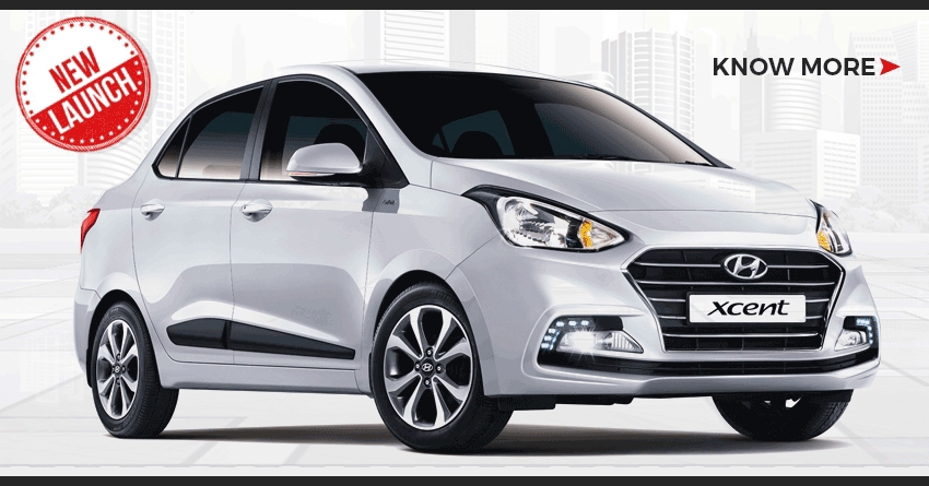 2017 Hyundai Xcent Spotted Undisguised in India