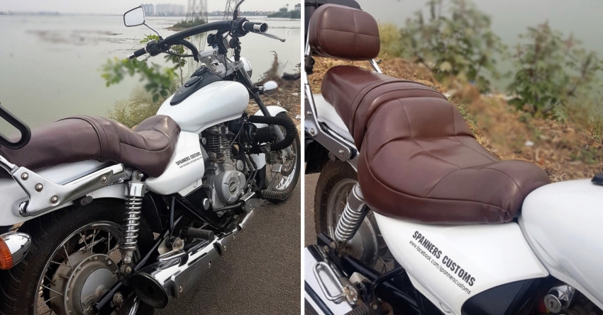 Comfortable Touring Seat for Bajaj Avenger Series by Spanners Customs