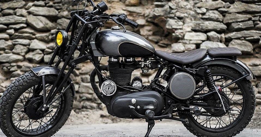 Modified 1982 Royal Enfield Bullet by Imperial Customs