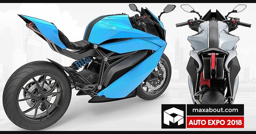 Emflux Model 1 Electric Superbike to Launch @ Auto Expo 2018