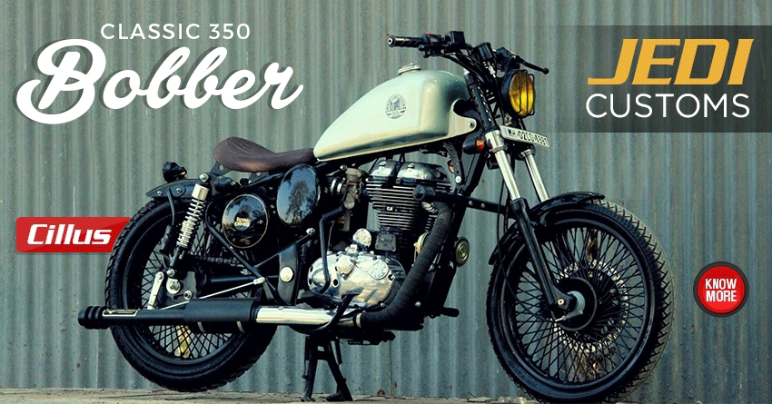 Custom-Made Royal Enfield Classic 350 Bobber by JEDI Customs