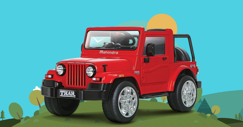 Mahindra Thar Ride-On Launched in India @ INR 19,999