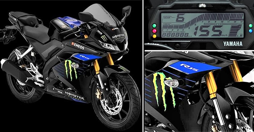 Yamaha R15 V3 Monster Energy Edition India Launch by Diwali 2019