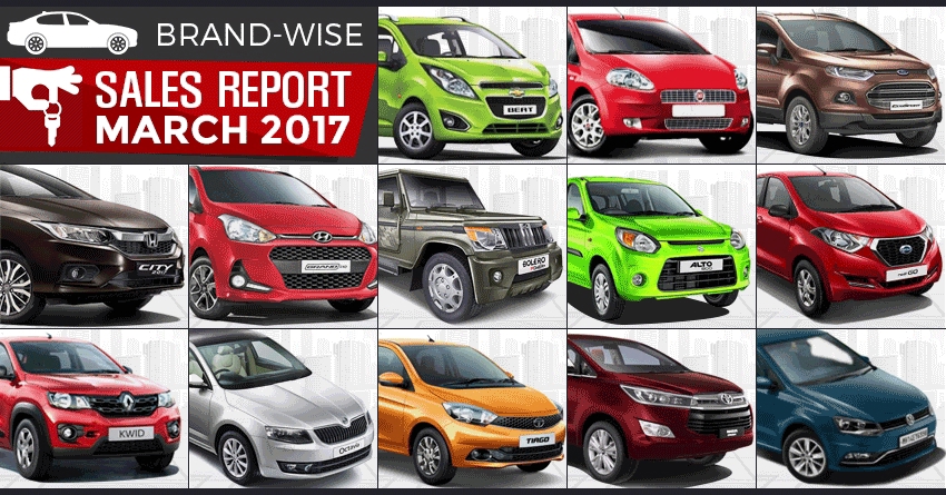 Brand-Wise Sales Report of Cars [March 2017]