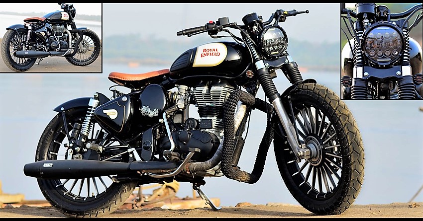Tastefully Modified Royal Enfield Classic 350 by Singh Customs
