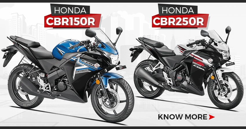Honda CBR150R & CBR250R Removed from the Official Website