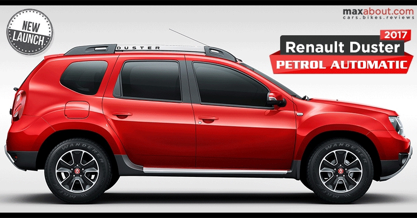 Renault Duster Petrol Automatic Launched @ INR 10.32 lakh