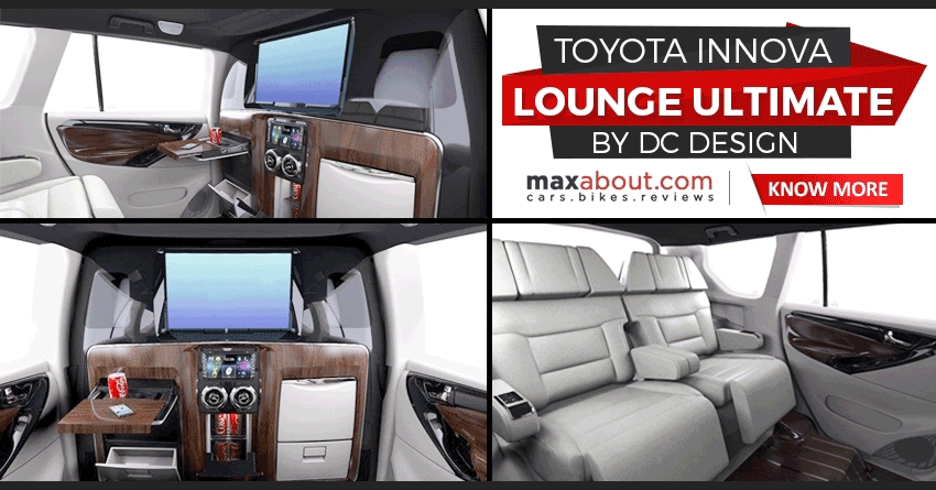 Meet Toyota Innova Crysta 'Lounge Ultimate' Edition by DC Design