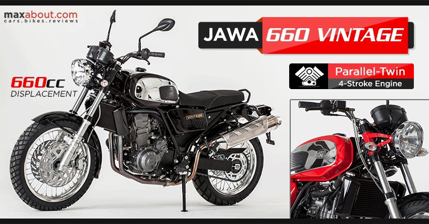Jawa 660 Vintage Officially Unveiled in Europe