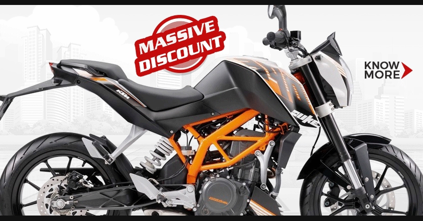 BS3 KTM Duke 390 Available for Rs 1.50 lakhs (On-Road)