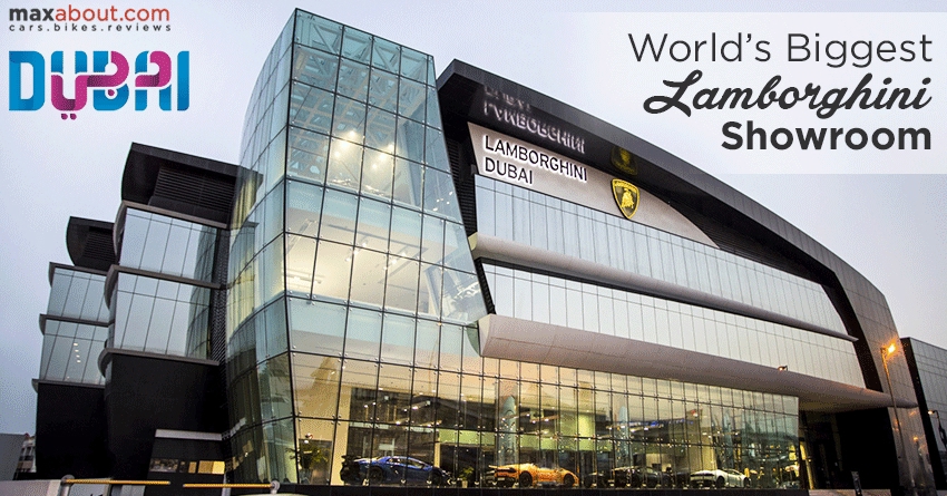 Lamborghini opens its World’s Biggest Showroom in Dubai