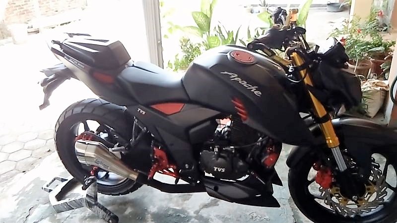 Live Photos of TVS Draken Concept-Inspired Apache RTR 200 - view