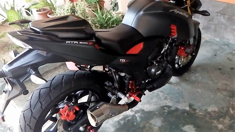 TVS Draken Concept-Inspired Apache RTR 200 - Live Photos and Details - wide