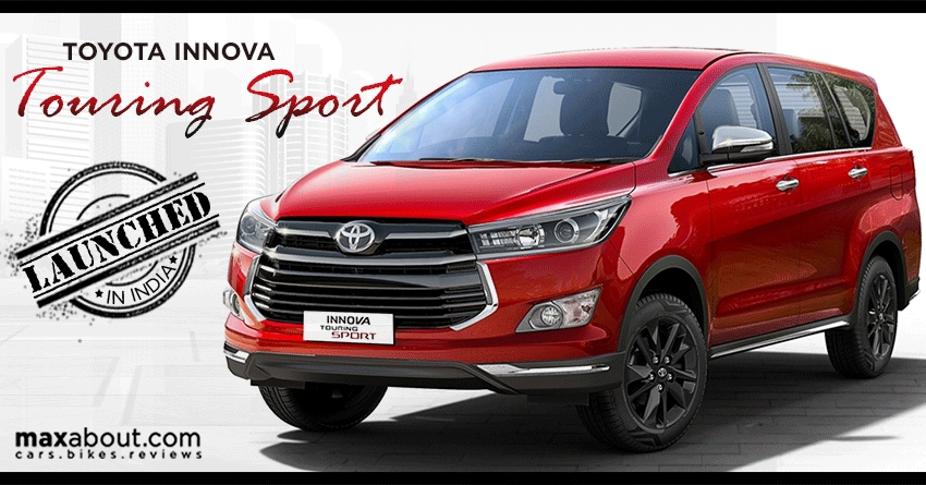 Toyota Innova Touring Sport Launched in India @ INR 17.79 lakh
