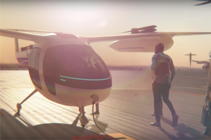 Uber Flying Taxi Launch in 2020