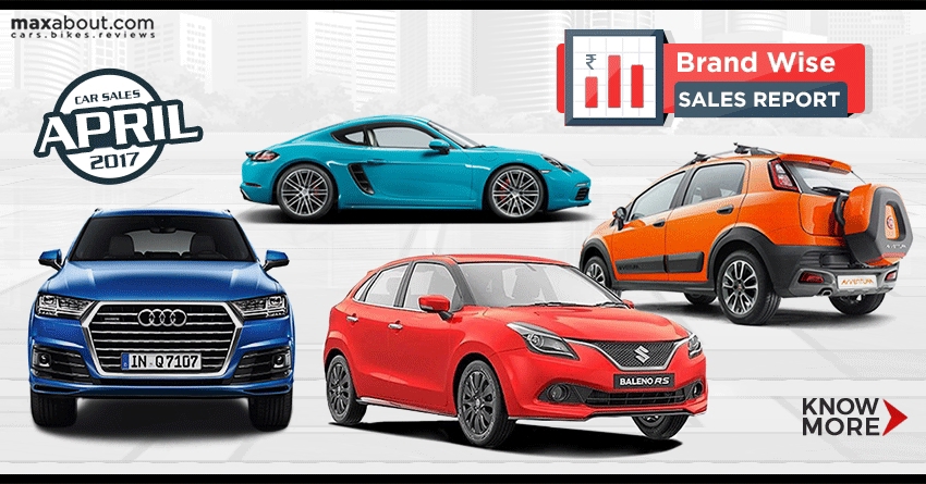 Brand-Wise Sales Report of Cars [April 2017]