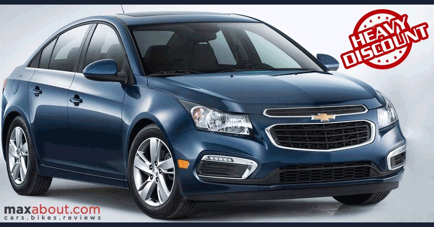 Heavy Discount - Chevrolet Cruze LTZ Now Available for INR 9.99 lakhs!