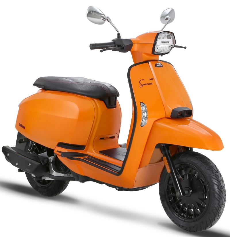 New Lambretta Scooter Front View