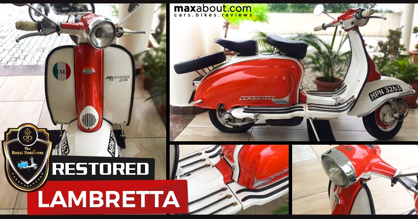 Impeccably Restored Lambretta Scooter by the ‘The Royal Restorers’