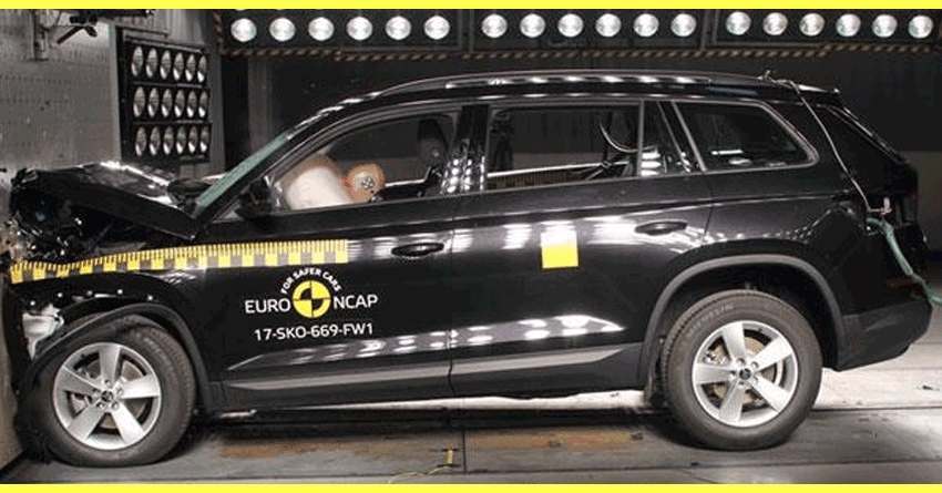Skoda Kodiaq Scores 5-star Rating in Euro NCAP Crash Test